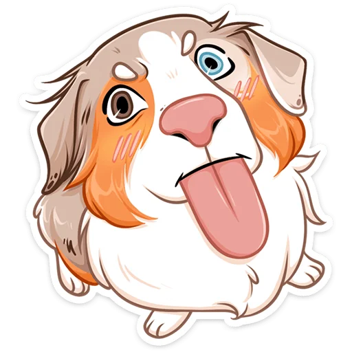 👅 Стикер «Аусси Раф» для Telegram