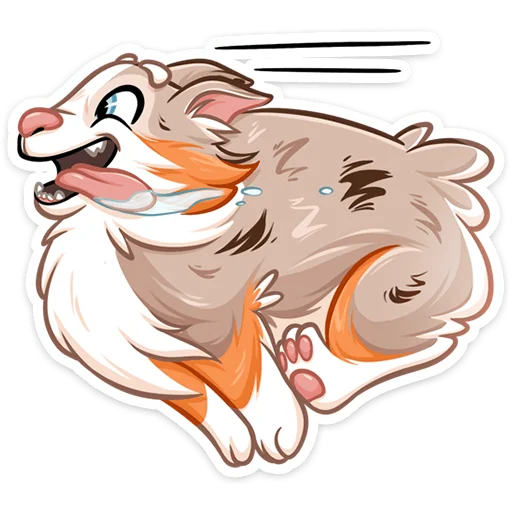 🤩 Стикер «Аусси Раф» для Telegram