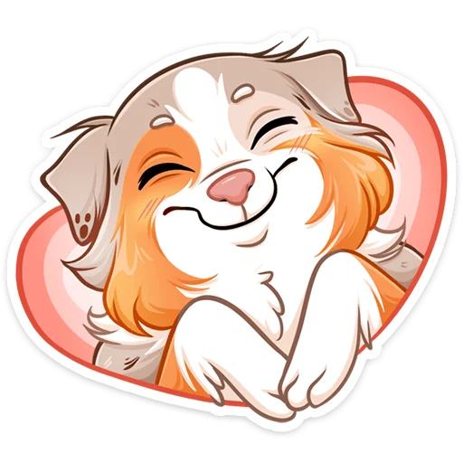 🥰 Стикер «Аусси Раф» для Telegram