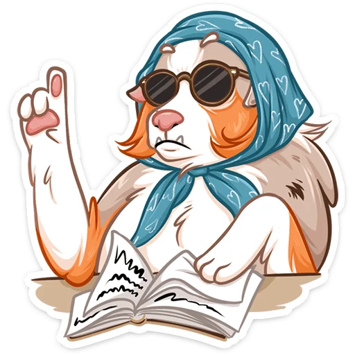 ☝ Стикер «Аусси Раф» для Telegram