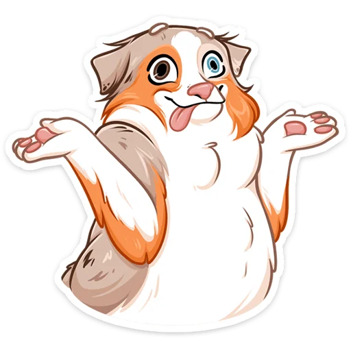🤷 Стикер «Аусси Раф» для Telegram