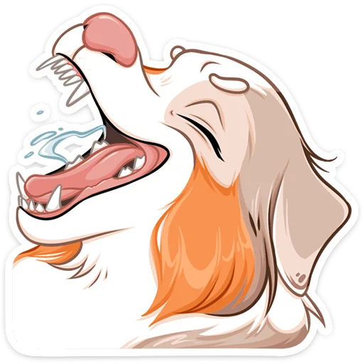 😆 Стикер «Аусси Раф» для Telegram