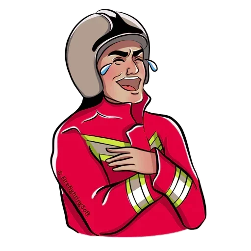 😂 Стикер «Australia Firefighter» для Telegram
