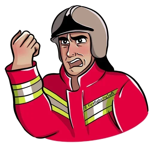 👊 Стикер «Australia Firefighter» для Telegram