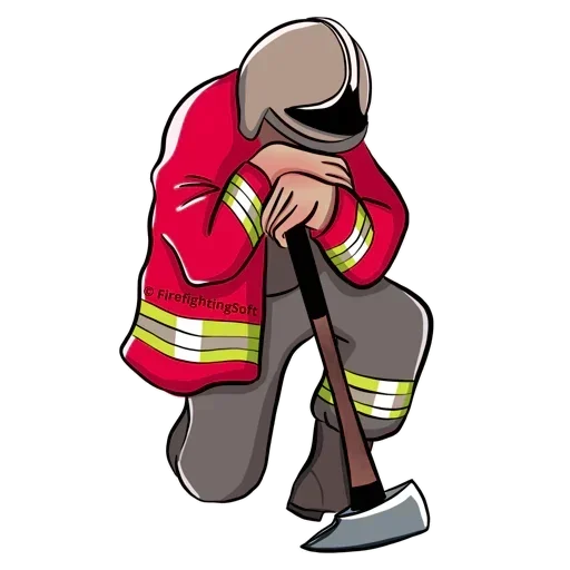 😔 Стикер «Australia Firefighter» для Telegram
