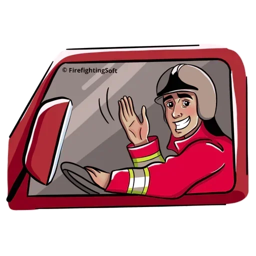 😁 Стикер «Australia Firefighter» для Telegram