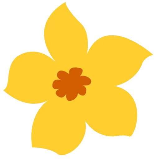 🌼 Эмодзи «Буквы в палитре осени» для Telegram