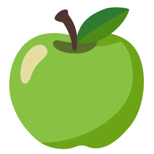 🍏 Эмодзи «Буквы в палитре осени» для Telegram