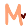 Стикер 14 ❤️🧡🧡🍁🧡