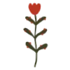 Стикер 48 ❤️🧡🧡🍁🧡