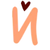 Стикер 11 ❤️🧡🧡🍁🧡