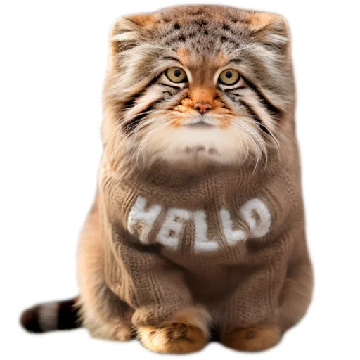 Стикерпак Autumn Manul для Telegram