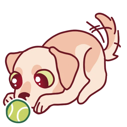 🥎 Стикер «Autumn Nosework» для Telegram