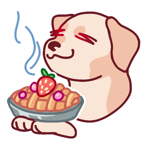 🥧 Стикер «Autumn Nosework» для Telegram