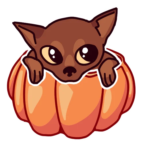 🎃 Стикер «Autumn Nosework» для Telegram