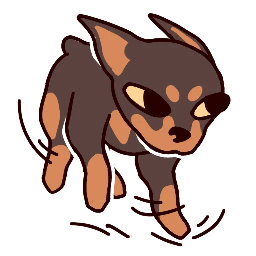 😈 Стикер «Autumn Nosework» для Telegram