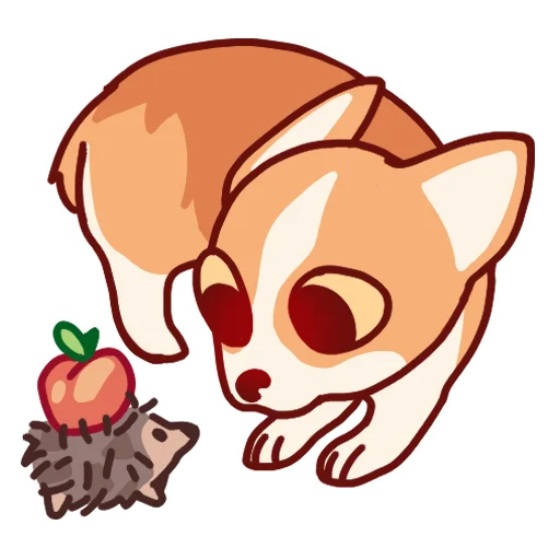 🦔 Стикер «Autumn Nosework» для Telegram