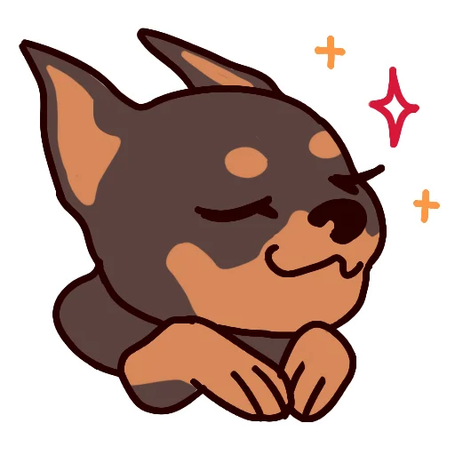 🥰 Стикер «Autumn Nosework» для Telegram