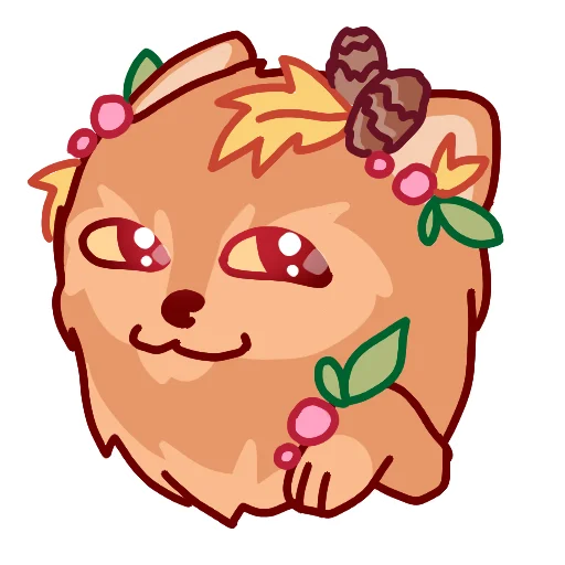 🍓 Стикер «Autumn Nosework» для Telegram