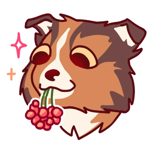 🍒 Стикер «Autumn Nosework» для Telegram