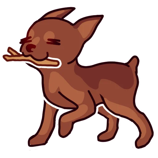 😋 Стикер «Autumn Nosework» для Telegram