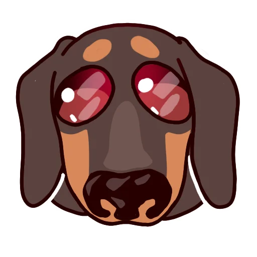 😖 Стикер «Autumn Nosework» для Telegram
