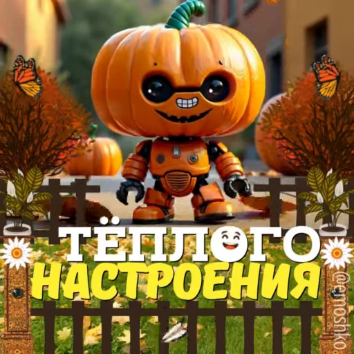 🌟 Стикер «Осень» для Telegram