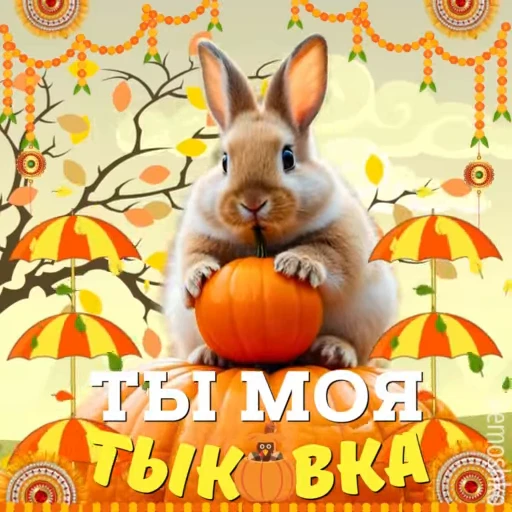 🌟 Стикер «Осень» для Telegram