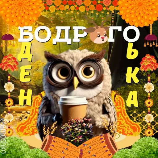 🤦 Стикер «Осень» для Telegram