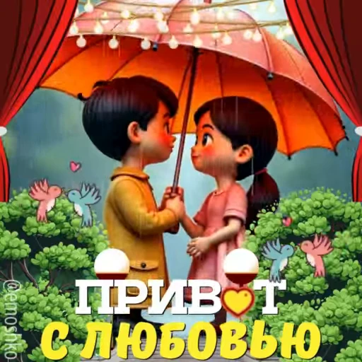 🌟 Стикер «Осень» для Telegram