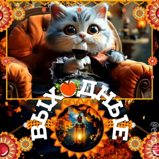 🌟 Стикер «Осень» для Telegram