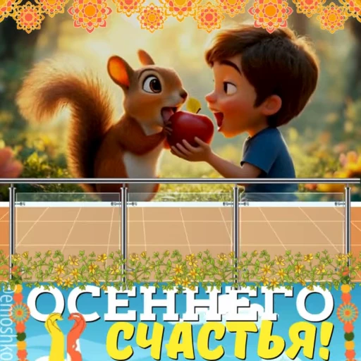 🌟 Стикер «Осень» для Telegram
