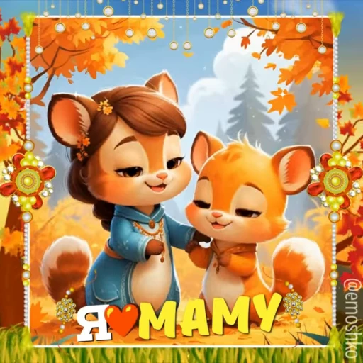 🌟 Стикер «Осень» для Telegram