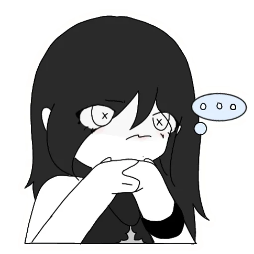 😶 Стикер «Айша» для Telegram