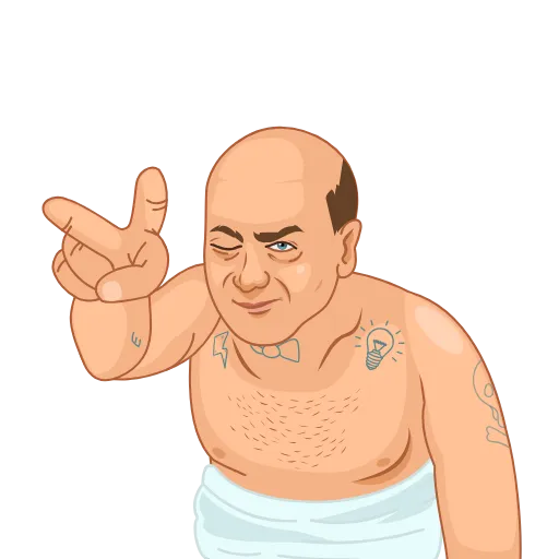 ✌️ Стикер «AV&Co» для Telegram