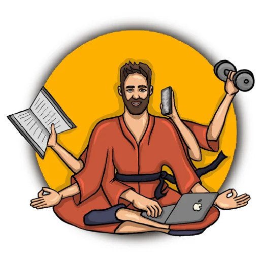 🧘‍♂️ Стикер «Dima Avadani» для Telegram