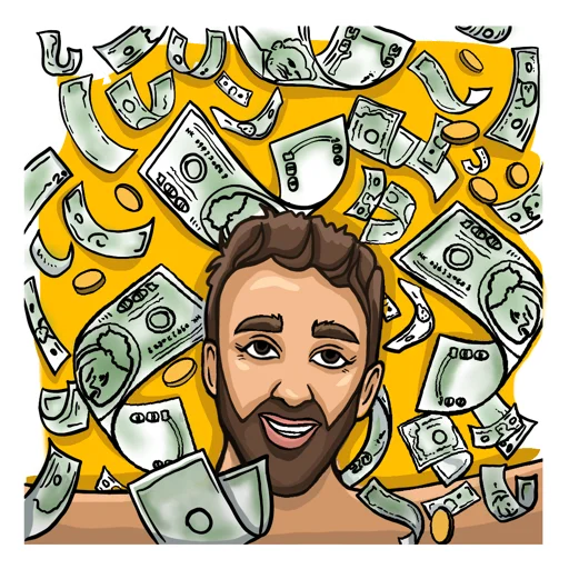 🤑 Стикер «Dima Avadani» для Telegram