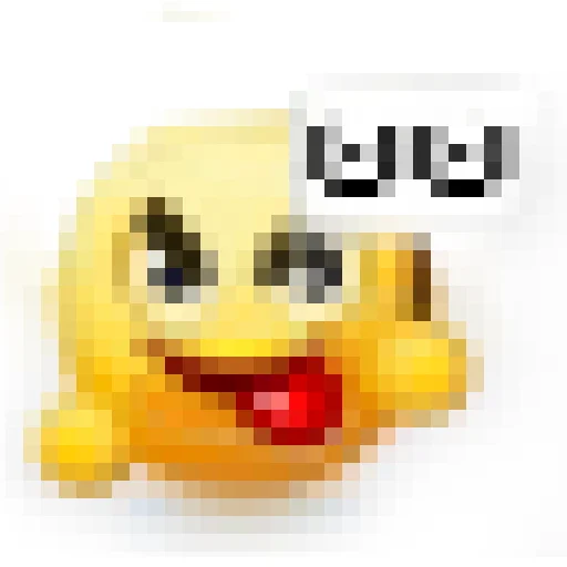 😜 Стикер «Аватария смайлес))» для Telegram
