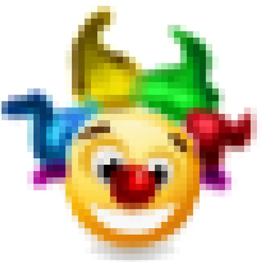 🤡 Стикер «Аватария смайлес))» для Telegram