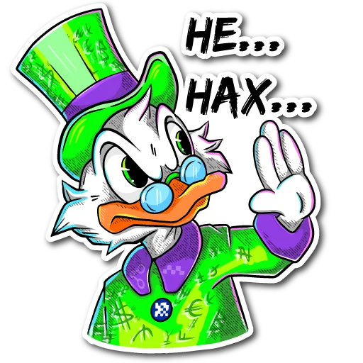 👎 Стикер «avduck» для Telegram