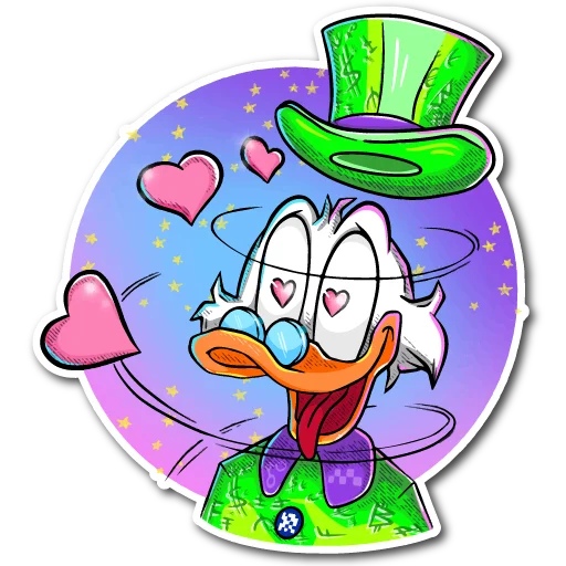 🥰 Стикер «avduck» для Telegram