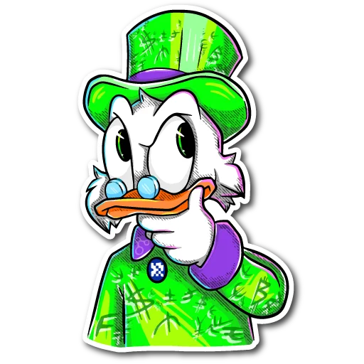 🤔 Стикер «avduck» для Telegram