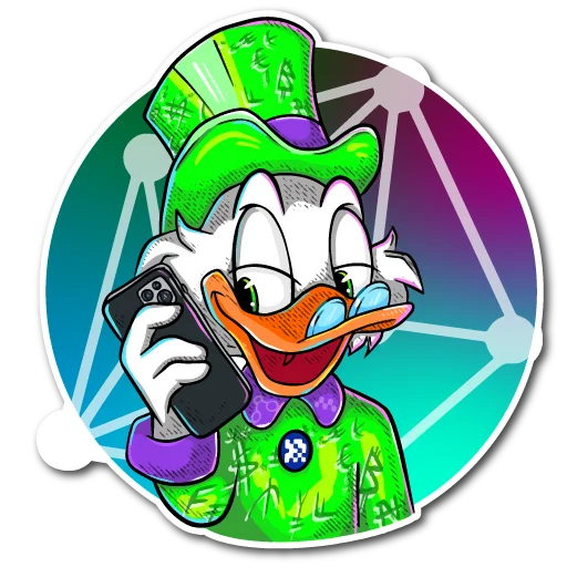 📞 Стикер «avduck» для Telegram