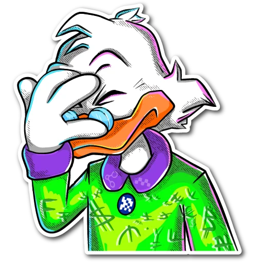🤦‍♂️ Стикер «avduck» для Telegram