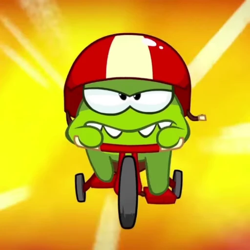 🚵‍♀️ Стикер «АМ НЯМ» для Telegram