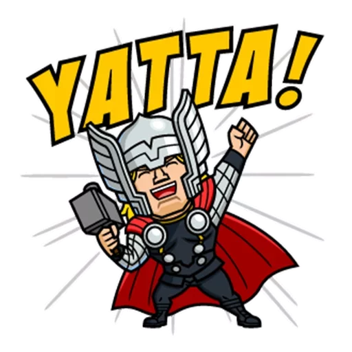 😀 Стикер «Avengers» для Telegram