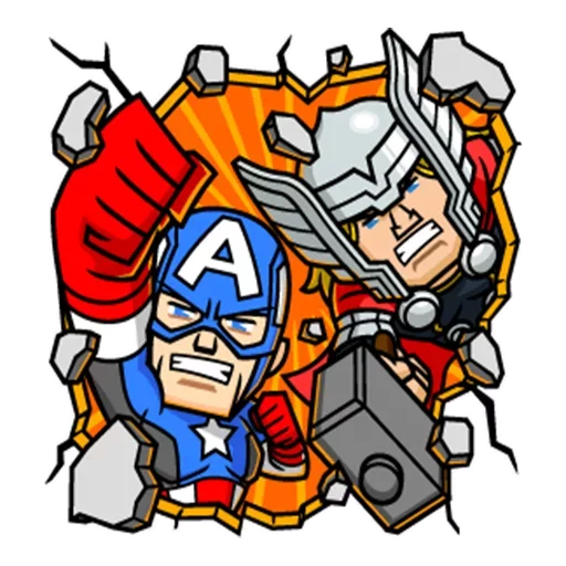 😃 Стикер «Avengers» для Telegram