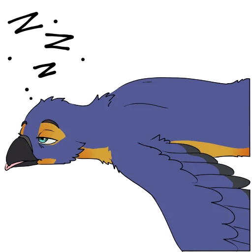 💤 Стикер «Averins» для Telegram