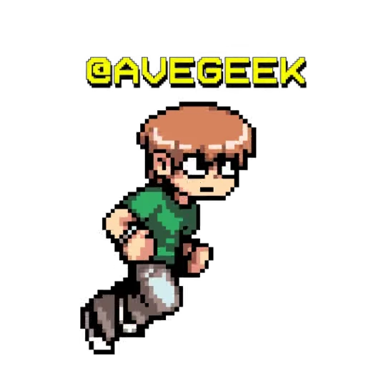 ✨ Стикер «Scott Pilgrim vs the world» для Telegram