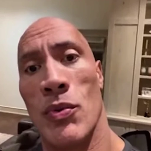 😱 Стикер «The Rock» для Telegram